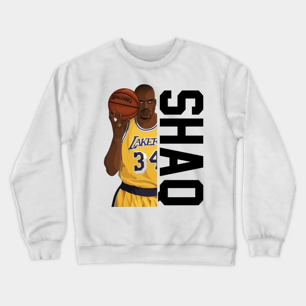 Shaq Crewneck Sweatshirt by Sgt_Ringo